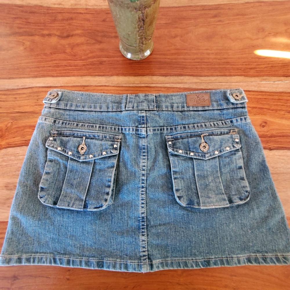 White Owl 5 Pocket Denim Mini Skirt SZ-11/12